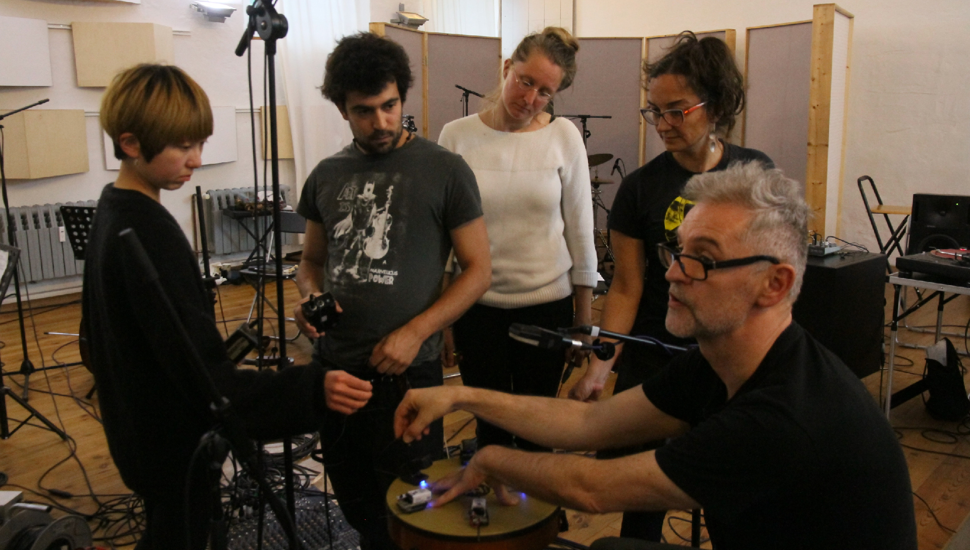 2019-07-08 Ame Zek's 'Unfinished sense of time' im Studio Börne45